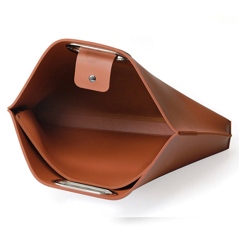 NNEDSZ Pink Elegant PU Leather Laptop Handbag & Sleeve - Protective and Stylish Laptop Case with Adjustable Strap for 15.6-inch Laptops